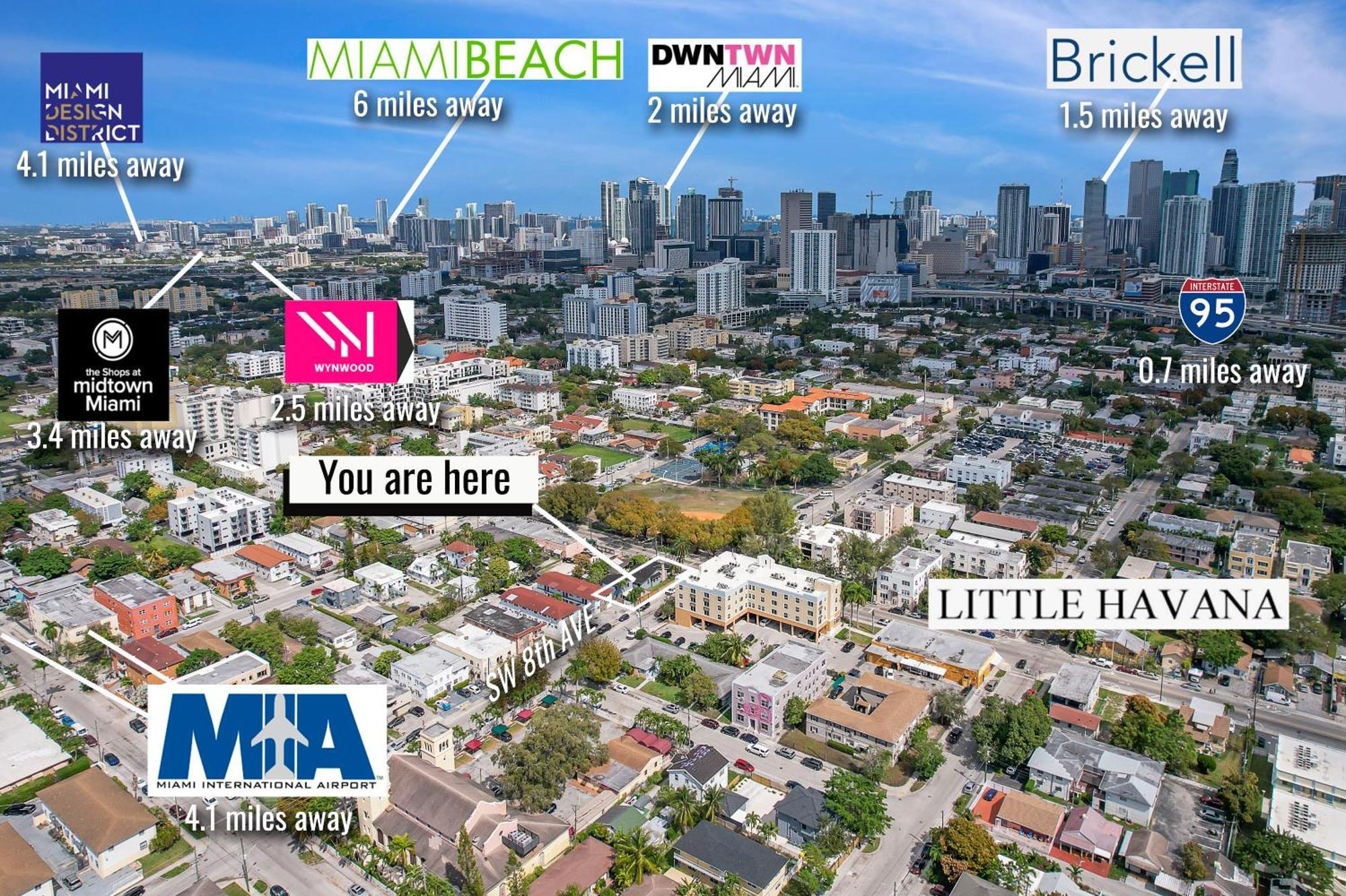 Stylish Miami Suite - Self Check-In Exteriör bild